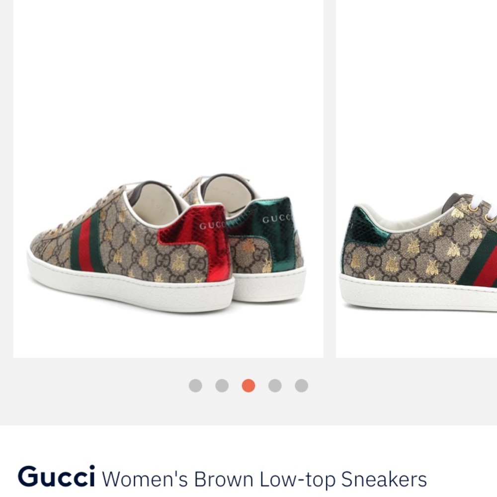 Gucci 37 in the box never used